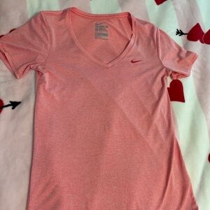 Nike Orange Tee Dri Fit